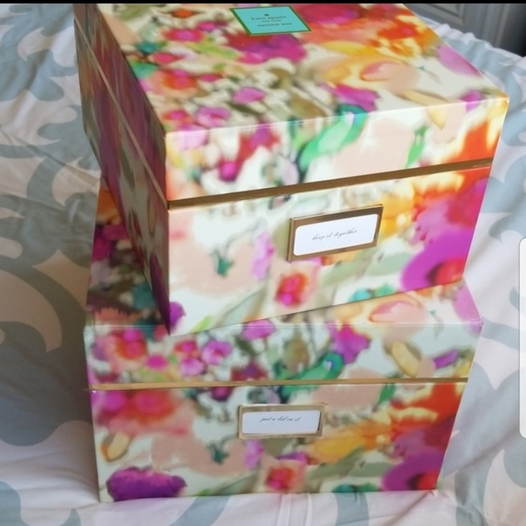 kate spade Other - (2) kate spade Giverny nesting boxes